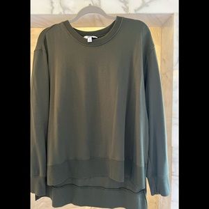 Green joy lab side slit sweatshirt *Bundle and Save*